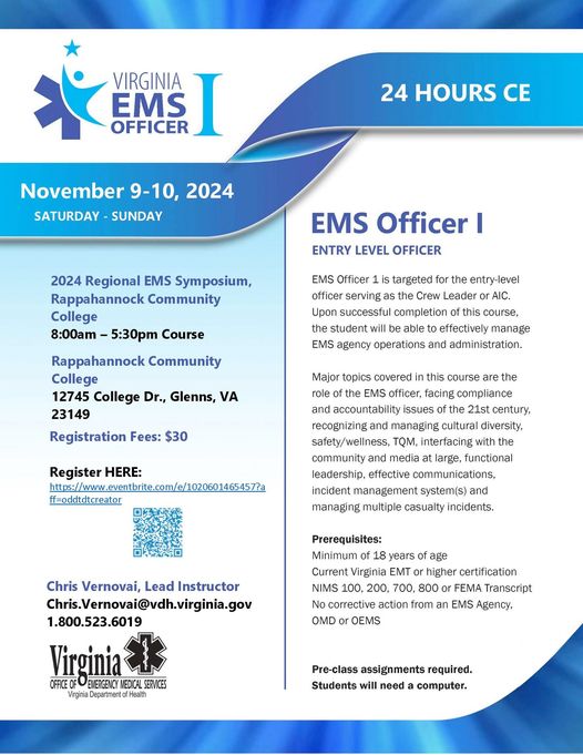 2024 EMS Officer 1